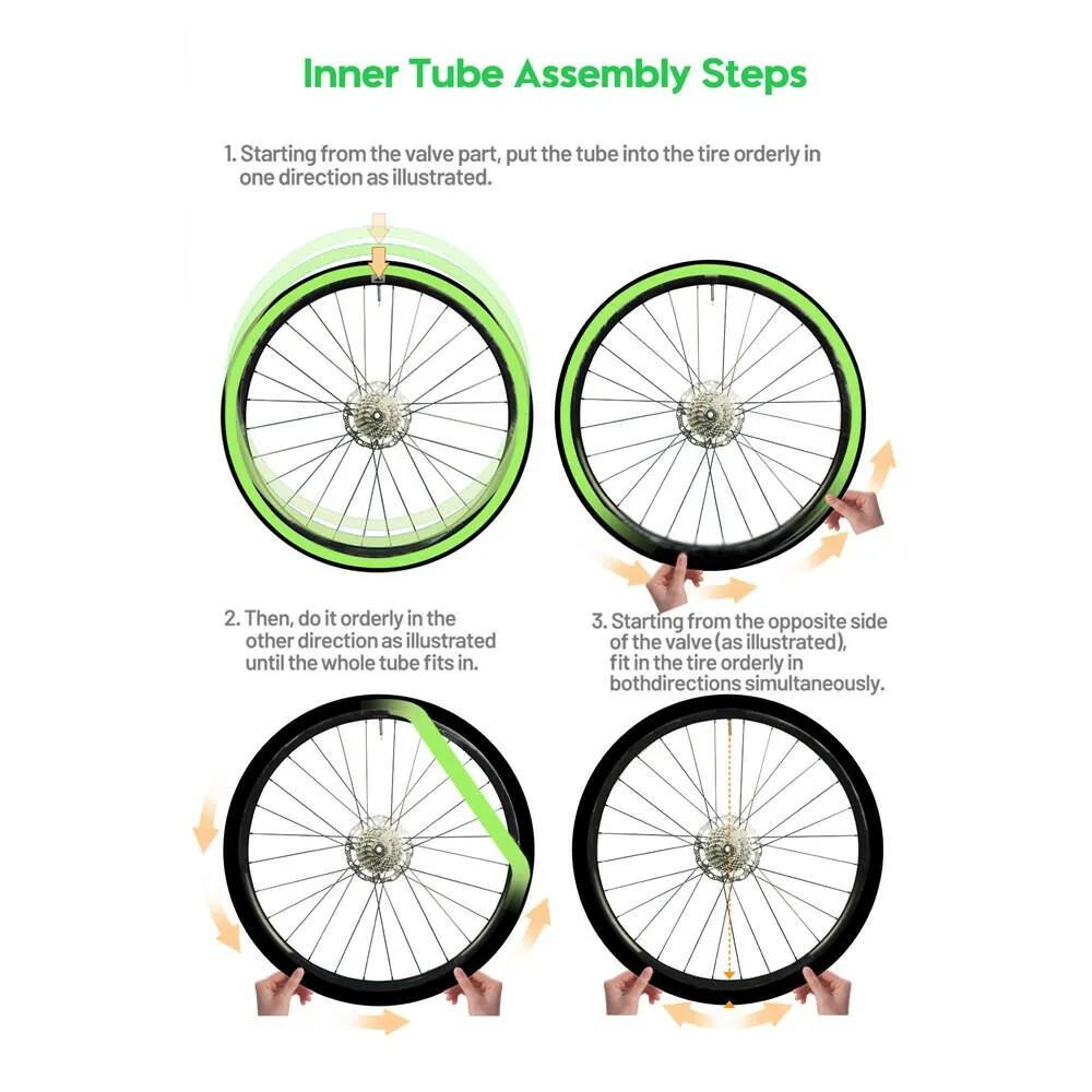 Ultralight Bike Inner Tube Bicycle TPU Material Tire Inner Tube 28in FV60mm French Valves Bike Inner Tube Bicycle Accessory