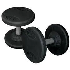 York Barbell Pro Style Rubber Encased Dumbbells (PAIRS)