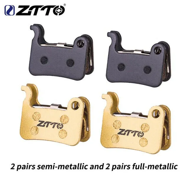ZTTO 4 pairs MTB Semi/Full-metallic Brake Pads For XT SLX M975 M965 M800 M775 M765 M665 M595 M545 R505 S501 Disc Brake pads